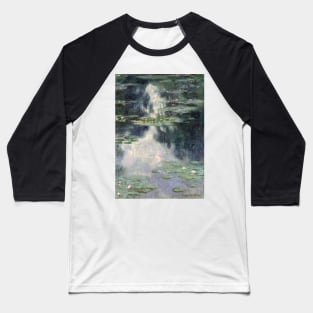Pond with Water Lilies by Claude Monet Baseball T-Shirt